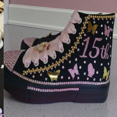Quinceañera Hand-made Sneakers